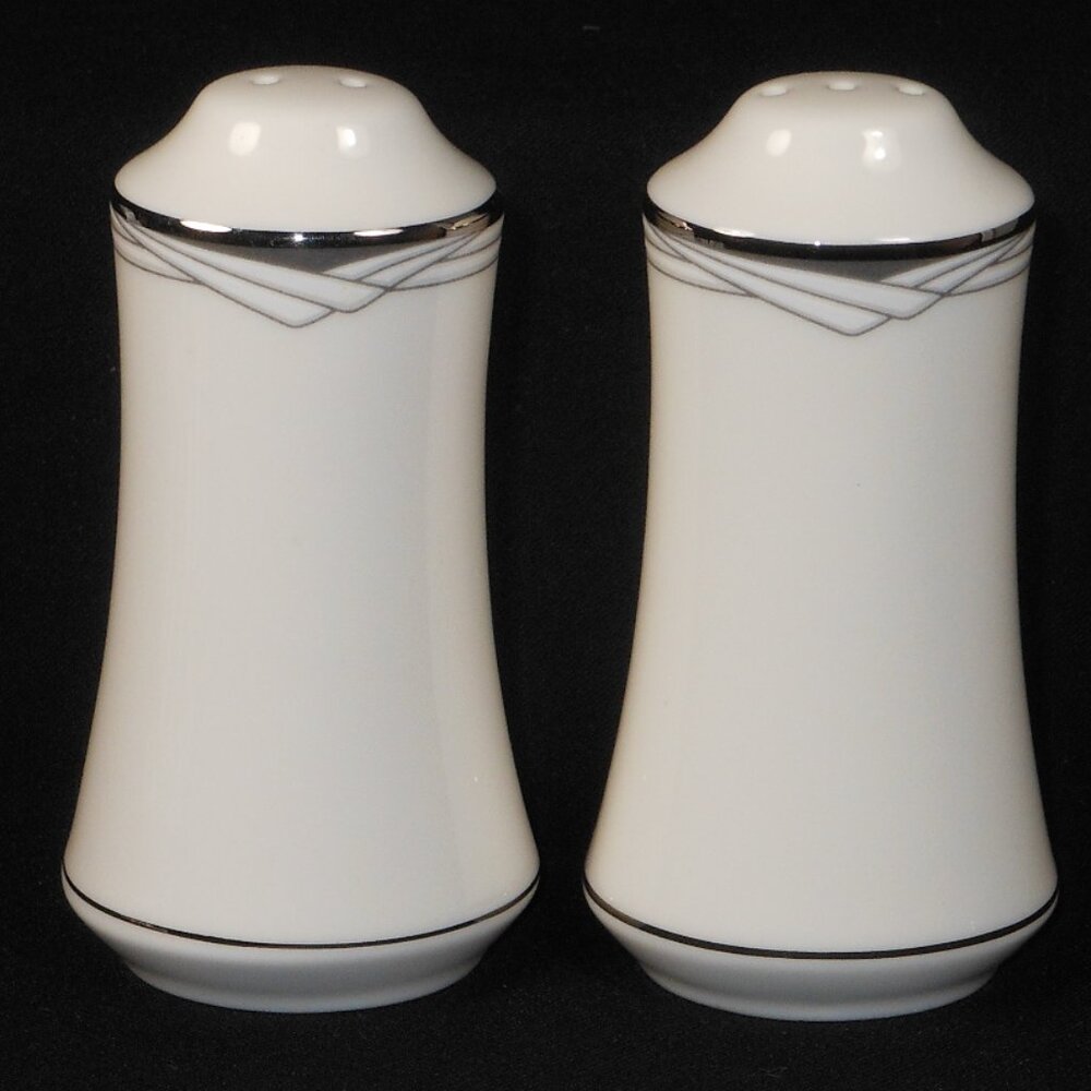Rare salt & pepper shakers set.  Noritake 7720 Sterling Cove, Japan